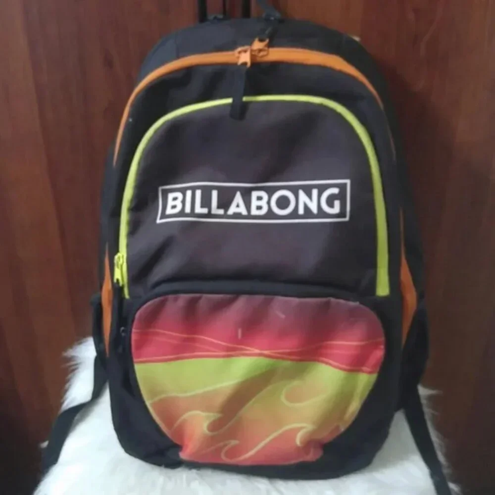 Billabong flame wave backpack with padded laptop pocket